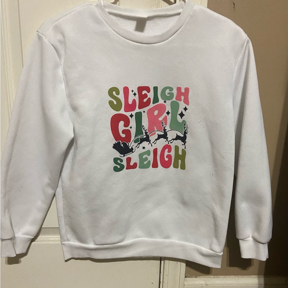 Cute girls winter sweatshirt